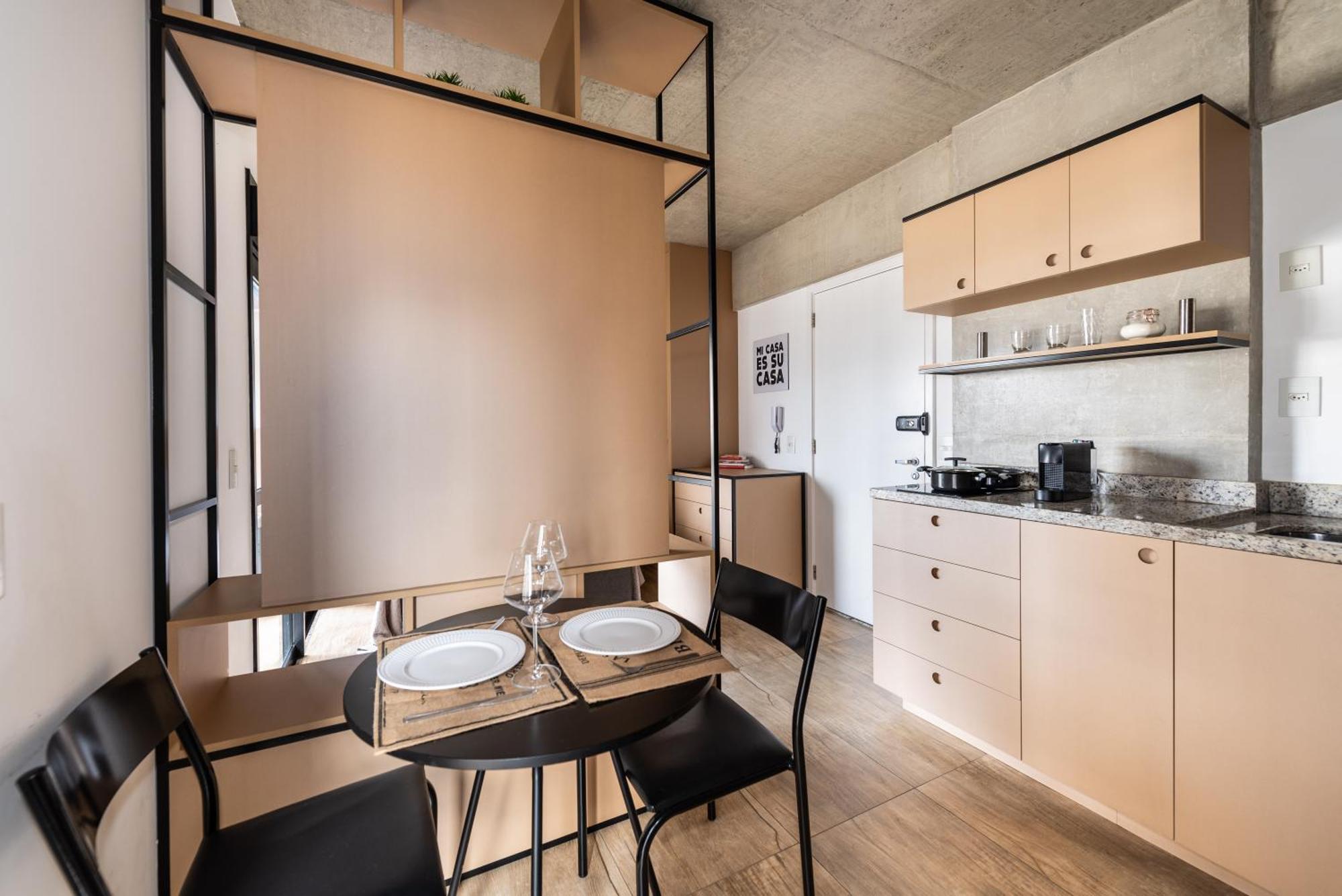 83 New Studio Next Paulista Av, Fast Wifi And Balcony 圣保罗 外观 照片